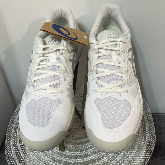 ASICS Gel Challenger 13 Women’s Tennis Shoes Size 11 White/pure Silver NWT - Picture 2 of 16